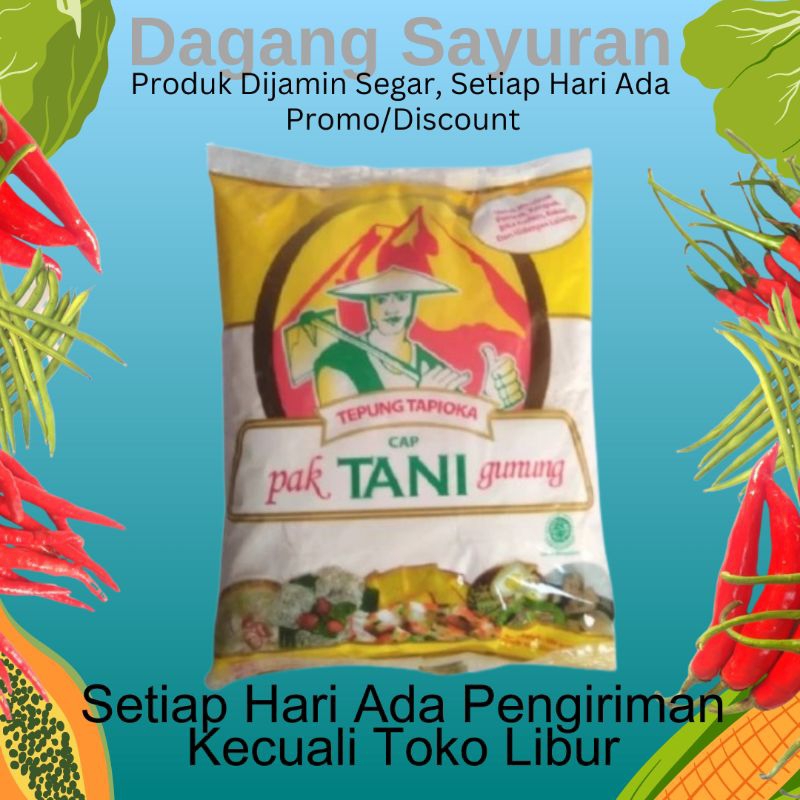 

TEPUNG TAPIOKA KEMASAN 500 GRAM