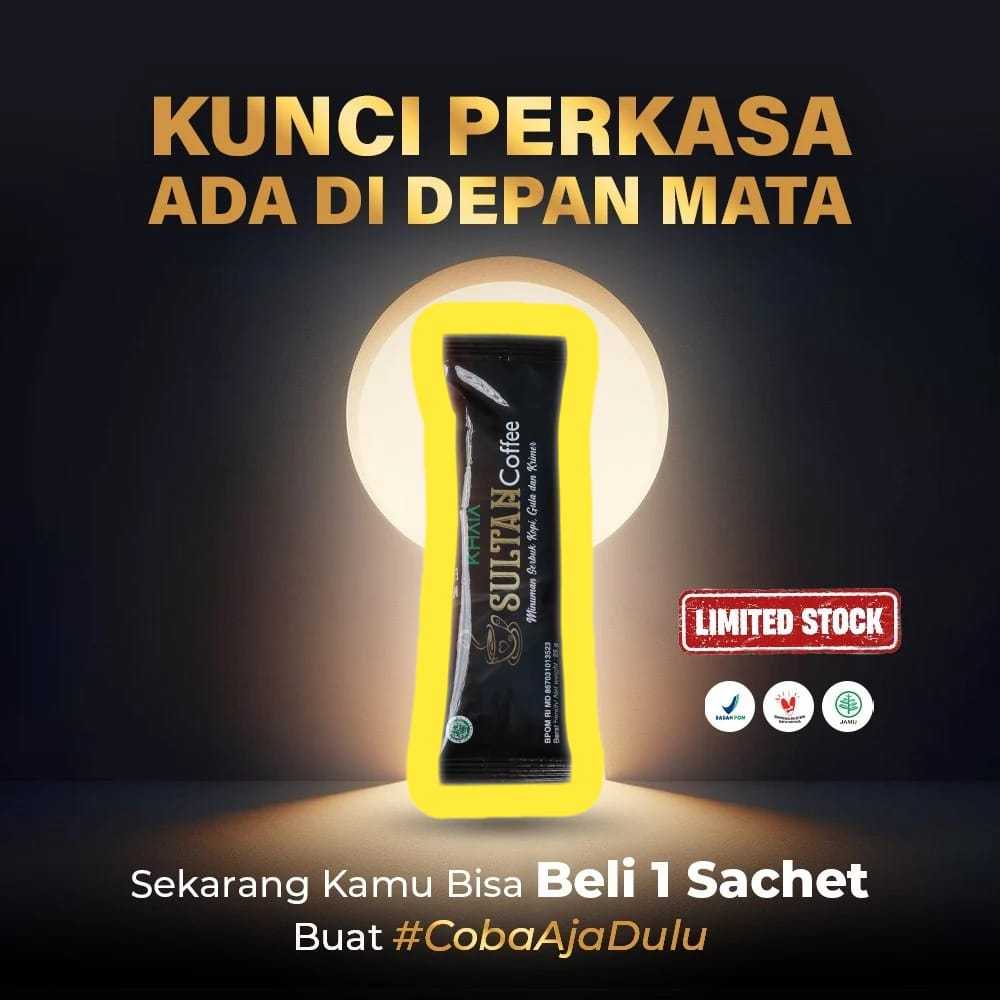 

Kopi Sultan KHAIA | Kemasan 1 Sachet | Kopi Bubuk Herbal | Cocok untuk Pria Dewasa