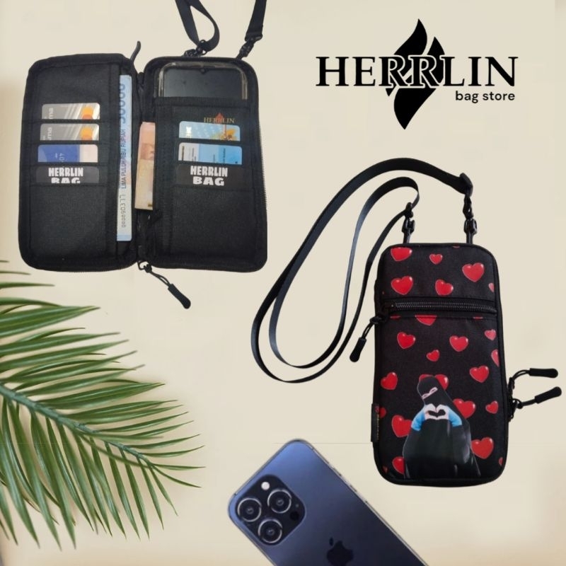 HERRLIN - Tas Selempang Hp Touchscreen