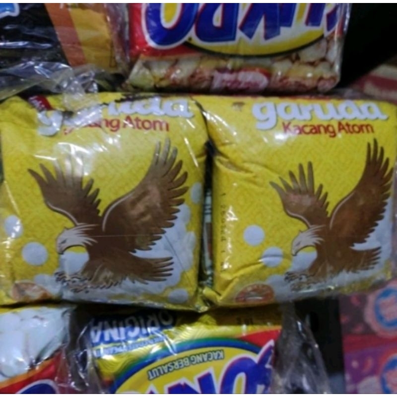 

Kacang Atom Garuda Sachet isi 10 bgks