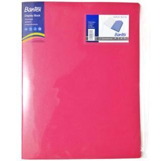 

DISPLAY BOOKS BANTEX F4 60 POCKET PINK