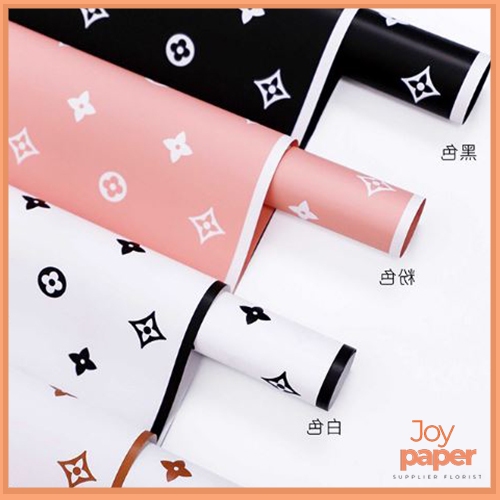 

20 Lembar Flower Wrapping bintang Paper Cellophane Kertas Buket Pembungkus Bunga KB6119