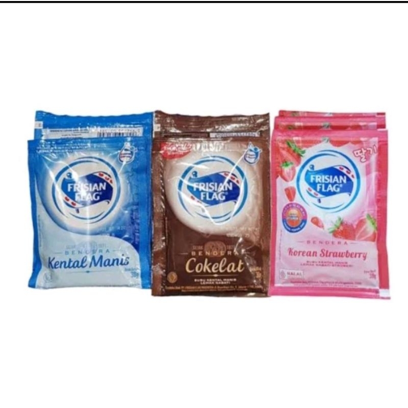 

sami larisss FRISIAN FLAG SUSU KENTAL MANIS SACHET / SAK ISI 6 PC