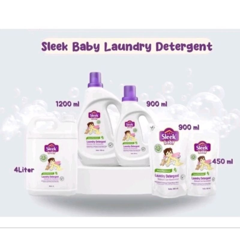 Sleek Baby Sabun Cuci Botol/Sabun Laundry