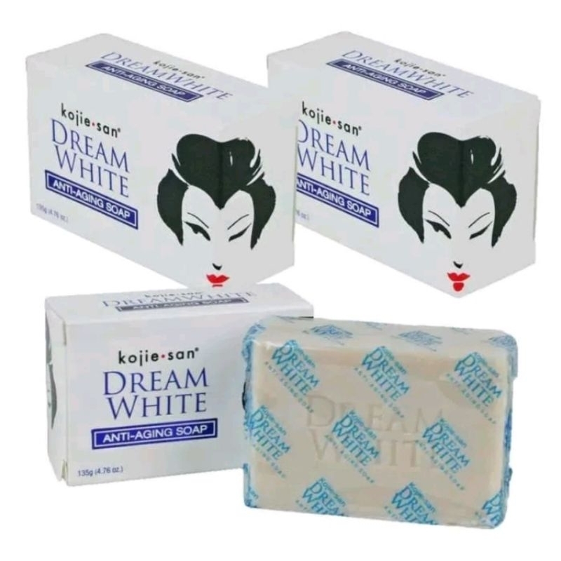 Kojie San Dream White Anti-Aging Soap Kojiesan Sabun Mandi Anti Menua 65g BPOM