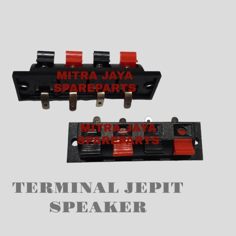 TERMINAL JEPIT SPEAKER AMPLIFIER AMPLI POWER 4 PIN SOKET SPEAKER 4P 4 PIN AUDIO