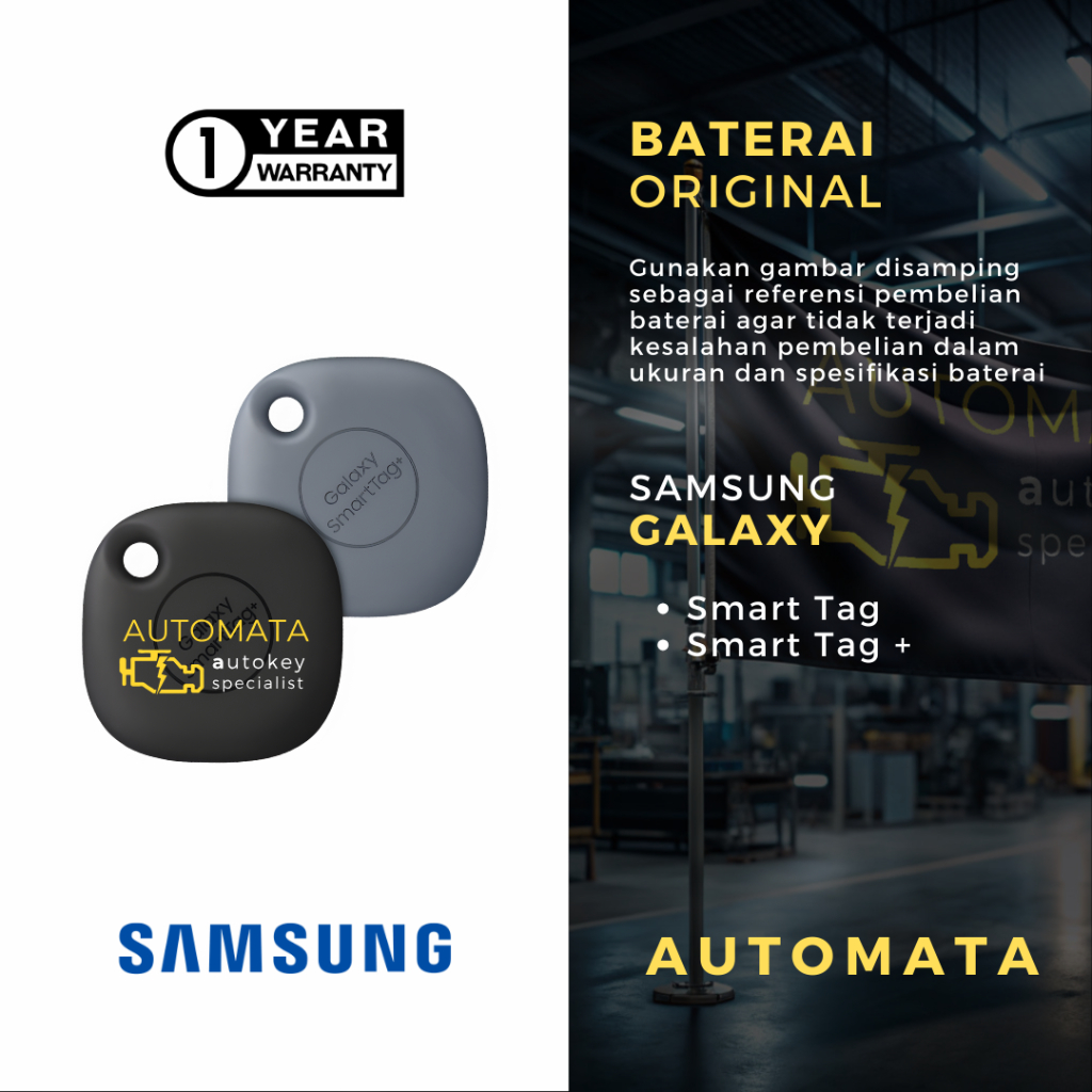 Baterai Samsung Galaxy Smart Tag Plus Smart Tag + SmartTag Original Panasonic