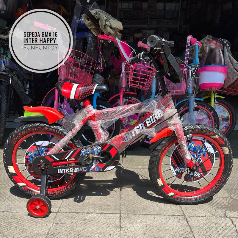 SEPEDA BMX 16 Interbike Happy 2.50 musik