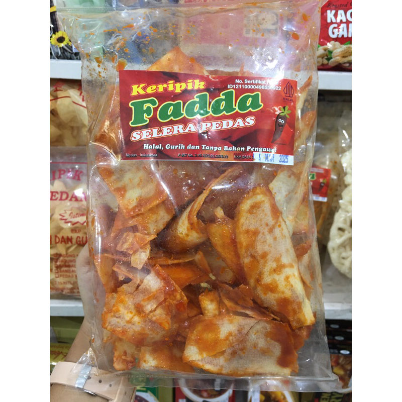 

Keripik Ubi Fadda Selera Pedas 250gr