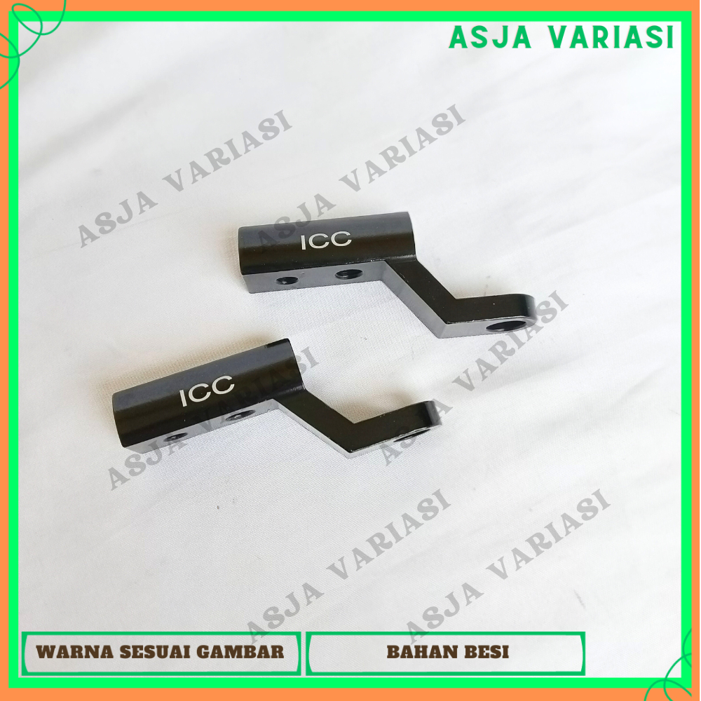 BRACKET DUDUKAN LAMPU MOTOR BRACKET HOLDER HP SPION EXTENSION BRACKET