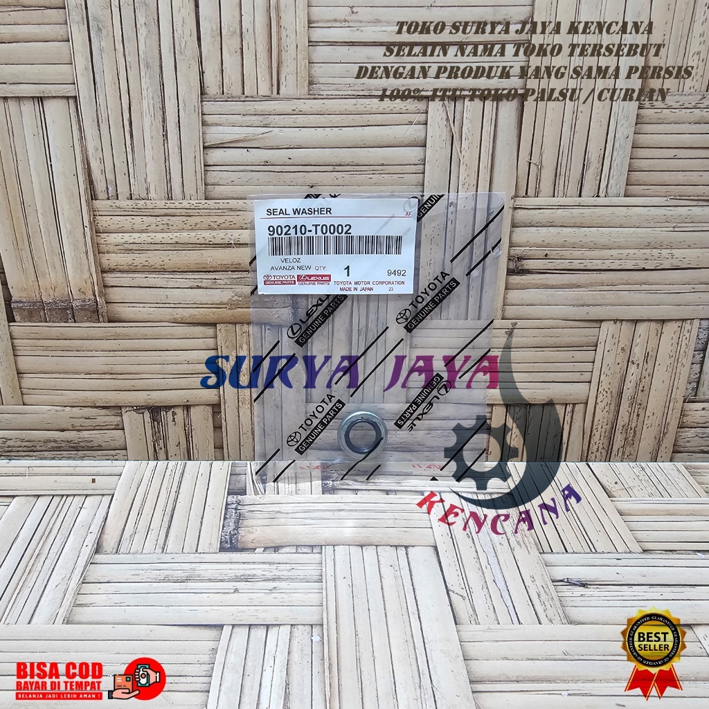 SEAL GROMET WASHER TOYOTA AVANZA RUSH VELOZ