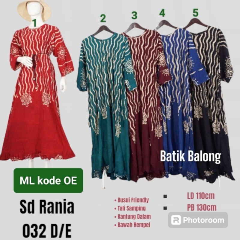 Sekdress Rania 032 D/E by Batik Balong