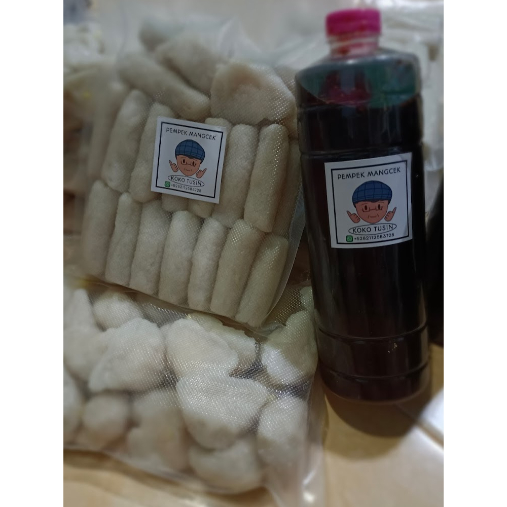 

Pempek Mangcek Paket 100rb frozen -Pempek tenggiri ASLI!