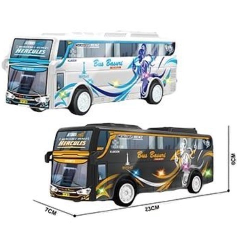 Mainan Anak Rc Bus Basuri Telolet 6176D Remote Control Basuri Rc Bus Telolet Suara Telolet