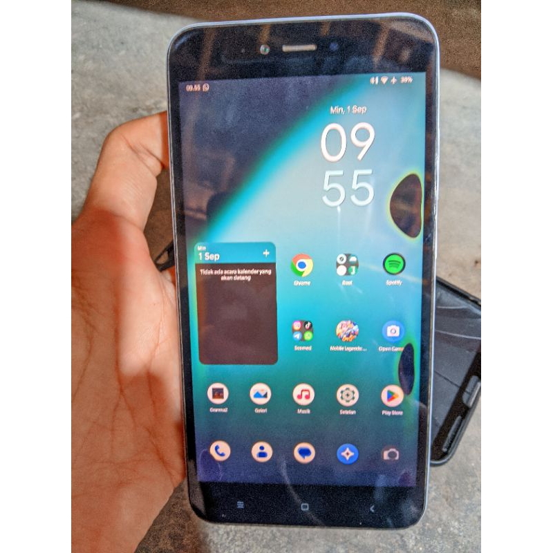 Redmi Note 5A 2/16 Minus LCD Tompel