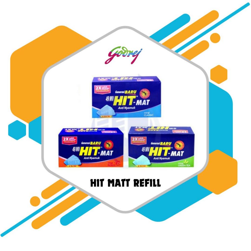 Hit Mat Alat & Refill Anti Nyamuk Listrik / Obat Nyamuk Elektrik
