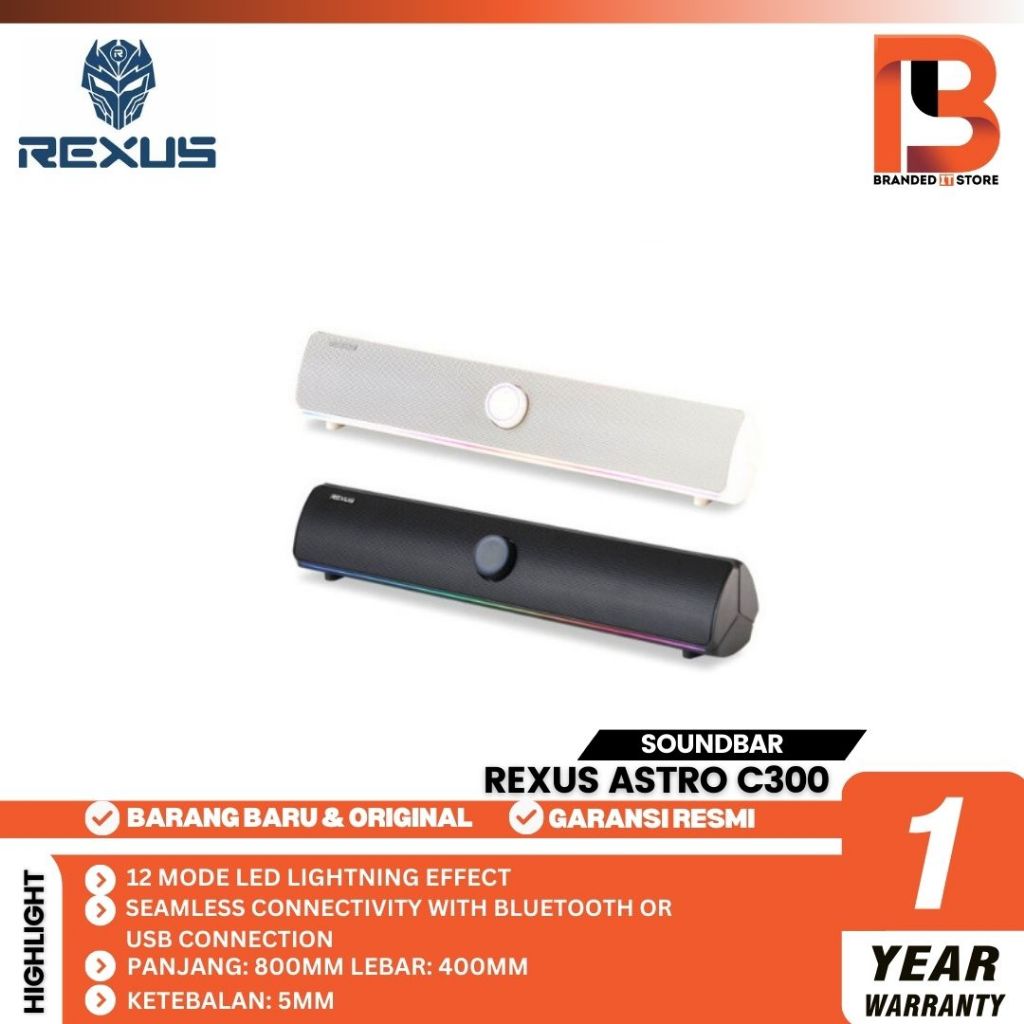 REXUS ASTRO C300 SOUNDBAR Original