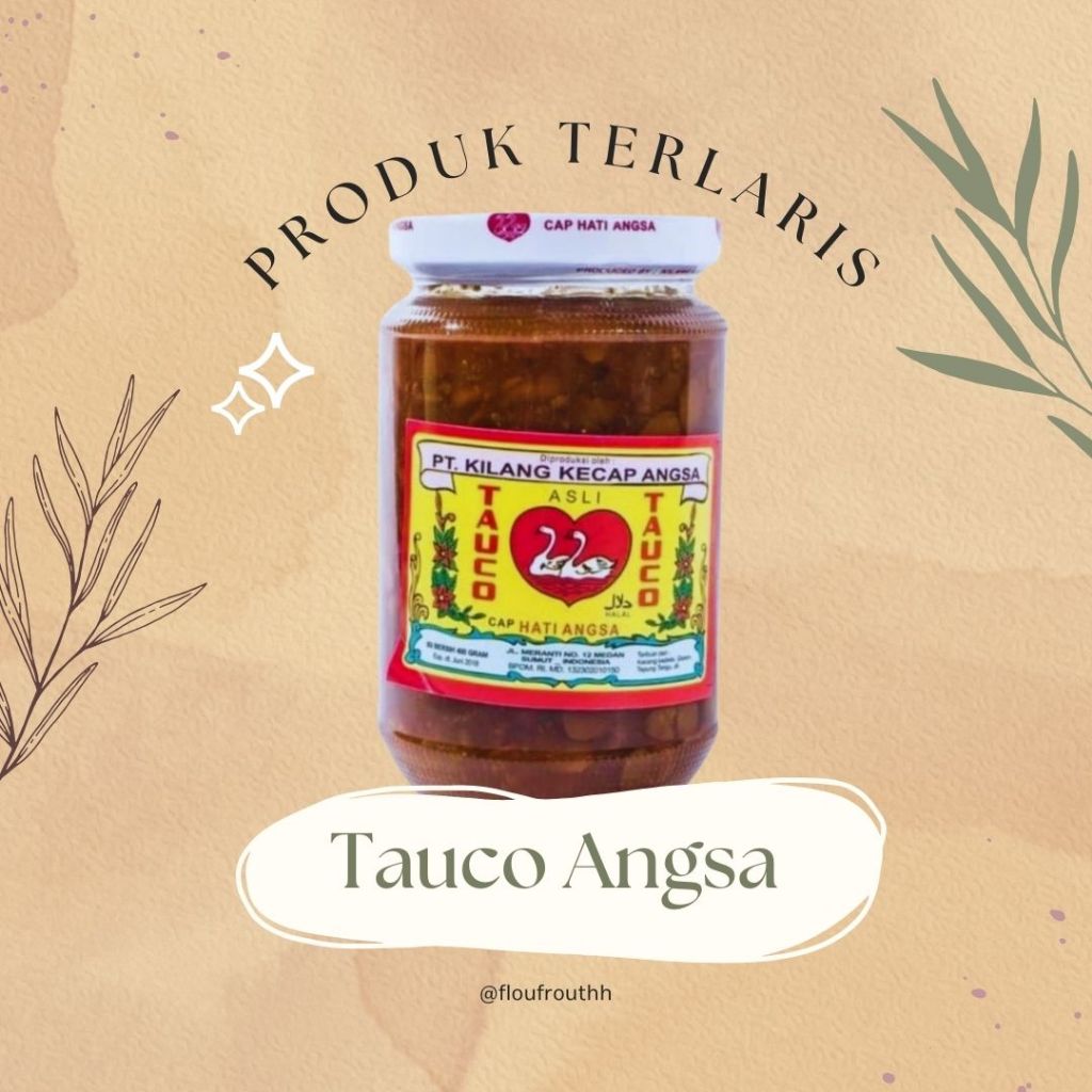 

Tauco Dua Angsa Botol khas medan