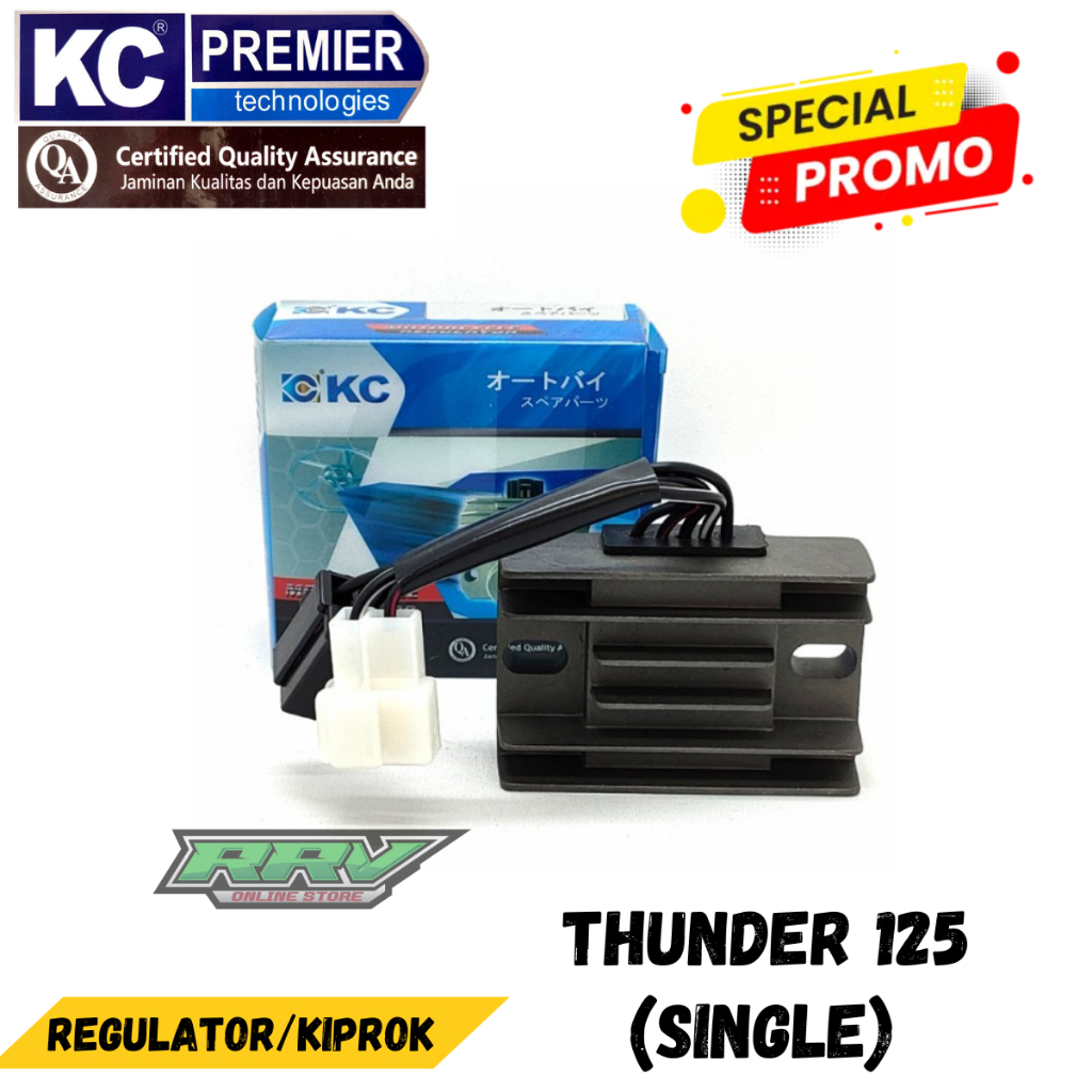 KIPROK REGULATOR KC PREMIER SUZUKI THUNDER 125 (SINGLE) KIPROK THUNDER 125 KC PREMIER