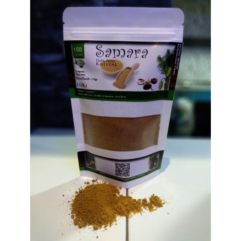 

Gula Aren Kristal Samara 150gr