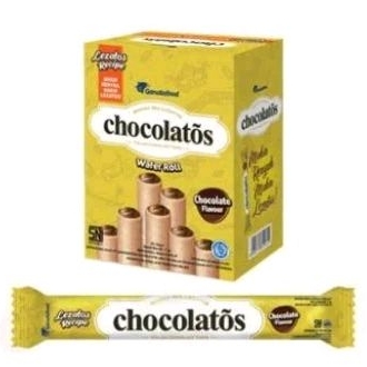 

Makanan Ringan/Snack Wafer Roll Chocolatos Box