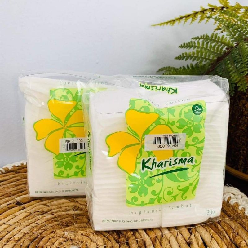 KHALISA KAPAS KHARISMA 30 gram/ kapas wajah kharisma