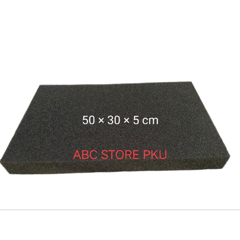 BIOFOAM FILTER BUSA HITAM - MEDIA FILTER  AQUARIUM/KOLAM