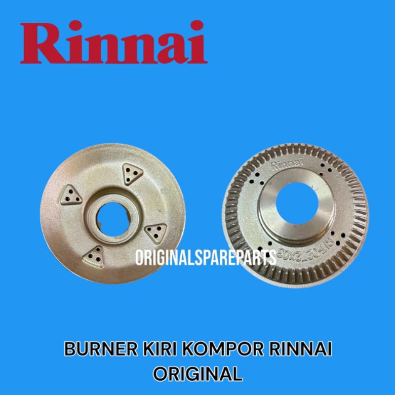 BURNER KOMPOR GAS RINNAI ORIGINAL / KUNINGAN KOMPOR GAS RINNAI ORIGINAL