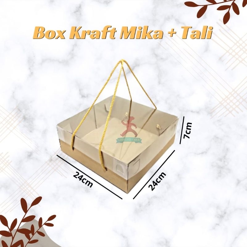 

Dos Tart 24x24x7 Kraft Mika Tali @Lembar