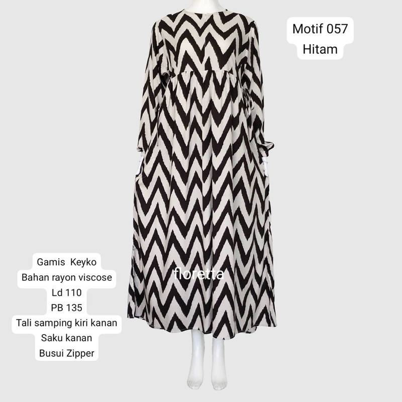 Premium Dress Gamis Motif Busui Friendly - By Boshe Wear  FLO-DDX-013-01-99