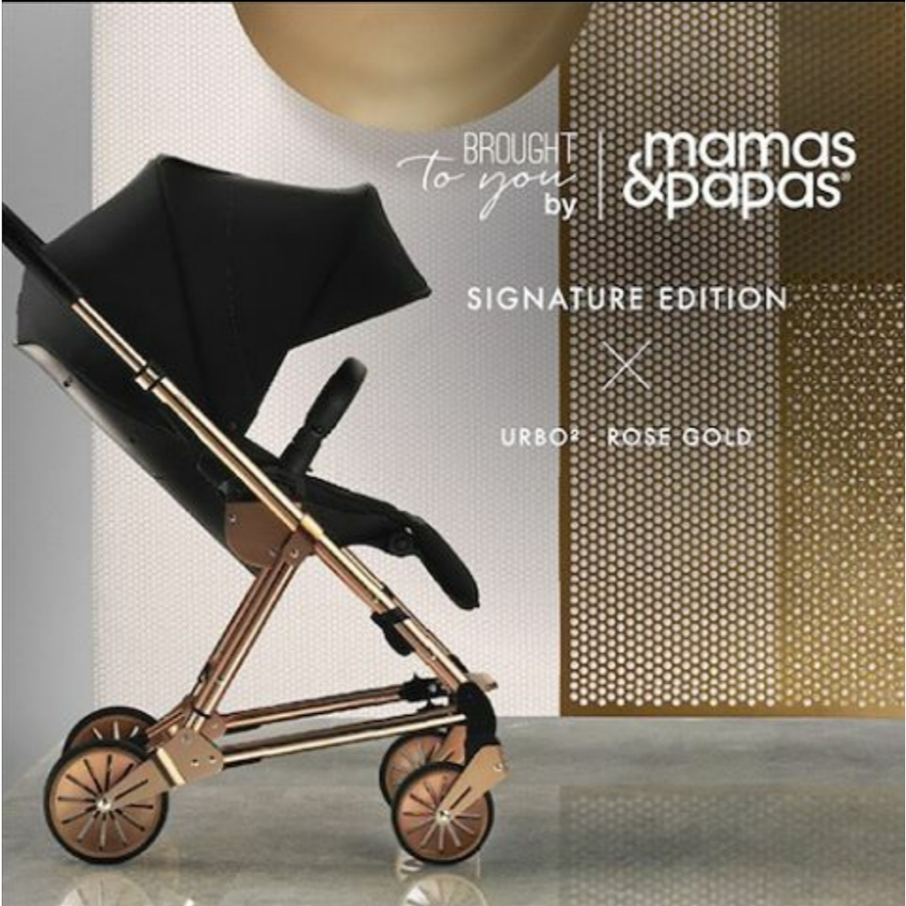 stroller premium MAMAS PAPAS URBO 2 ROSEGOLD