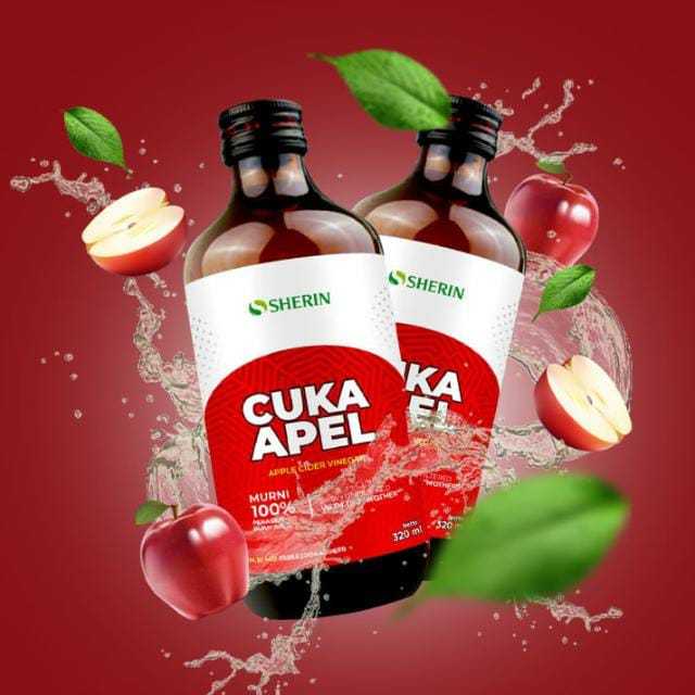 

Cuka Apel 320 ml SHERIN ORIGINAL | Halal/BPOM