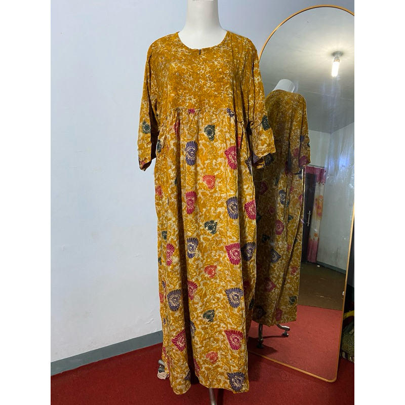 DASTER JUMBO MODEL SEKDRESS SONIA ORIGINAL RUMINA BATIK