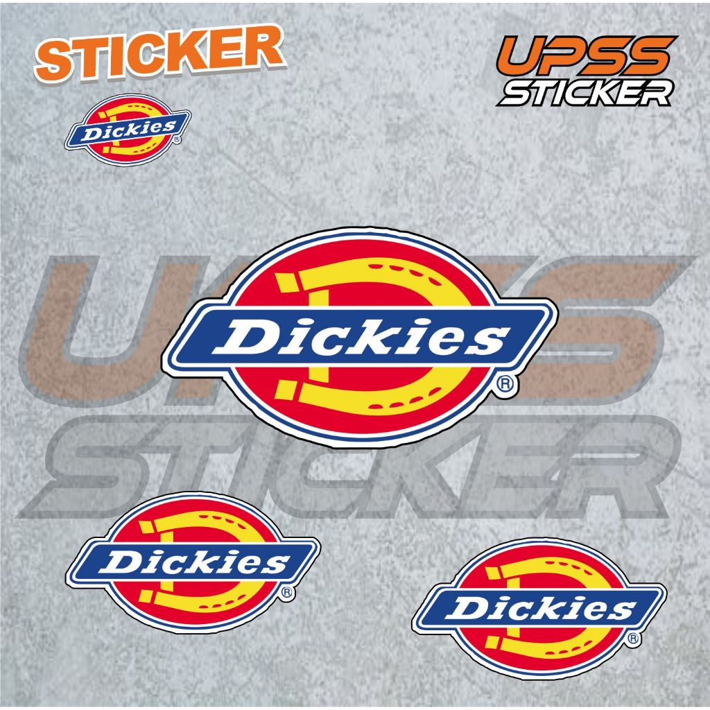 

Stiker Sticker Dickies Case Phone Logo Brand Band Aesthetic Journal Clothing Basic Casing Striping Tempel Label Merk Dinding Graftac Vinyl High Quality decal