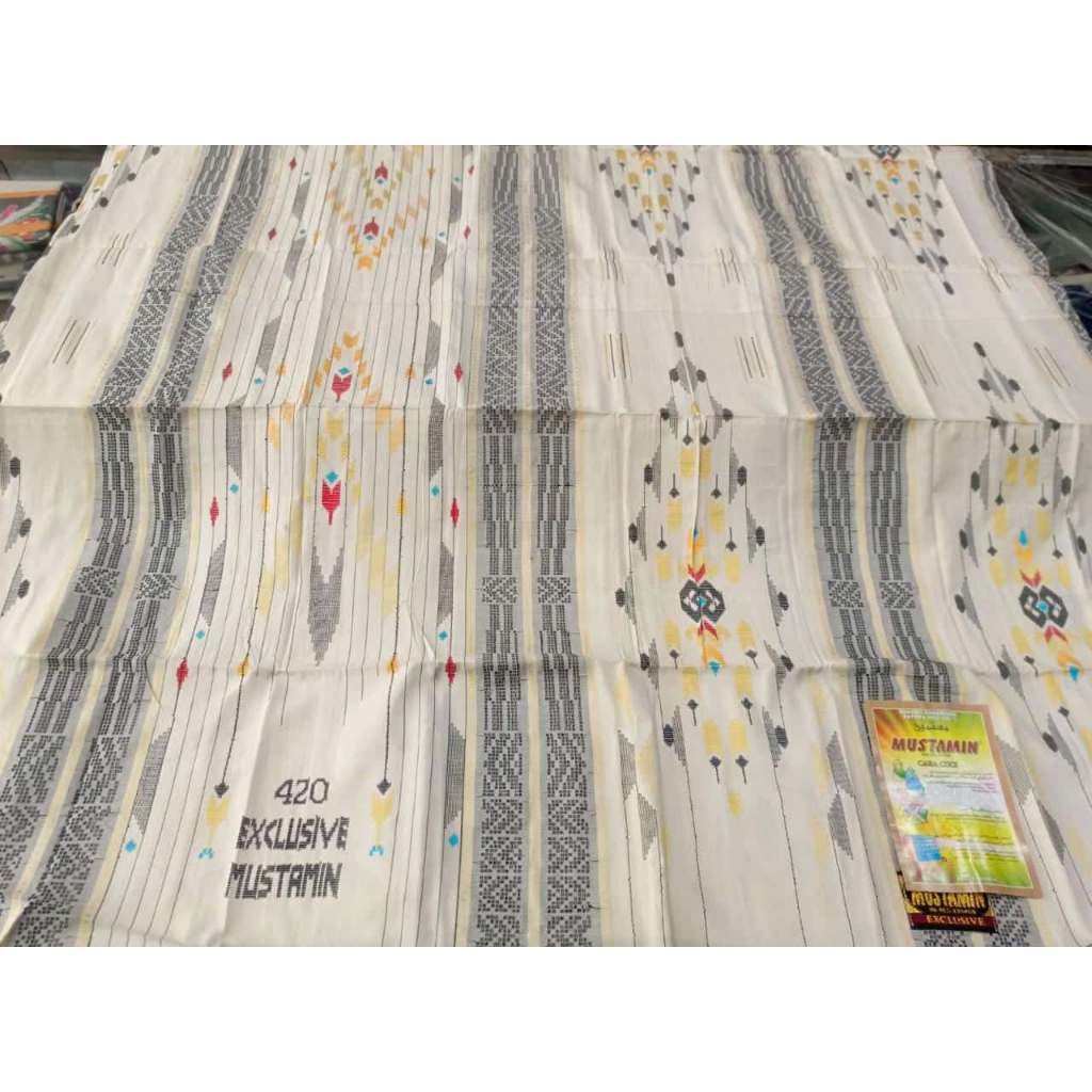 SARUNG MUSTAMIN SGE,SGF EXCLUSIVE 420 SUTRA 100 PERSEN ORIGINAL