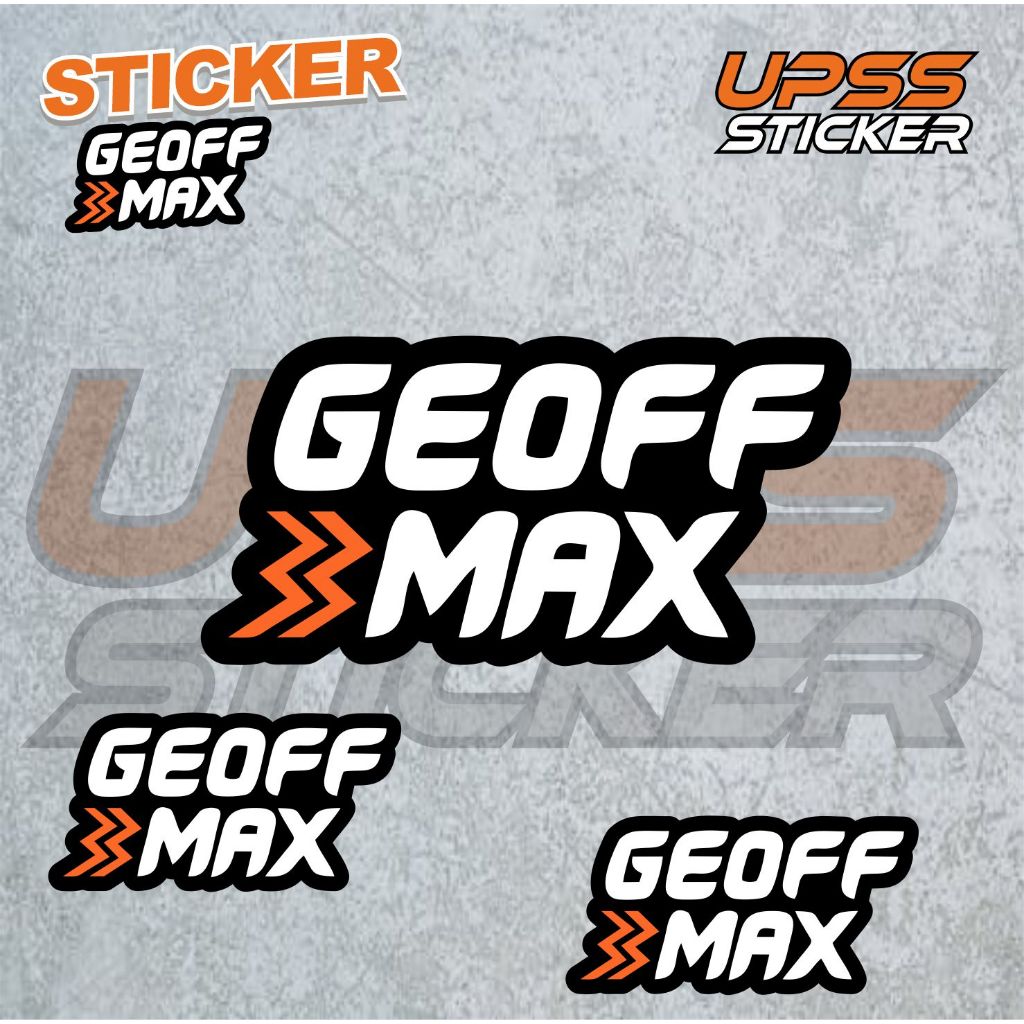 

Stiker Sticker Geoff Max Case Phone Logo Brand Band Aesthetic Journal Clothing Basic Casing Striping Tempel Label Merk Dinding Graftac Vinyl High Quality decal