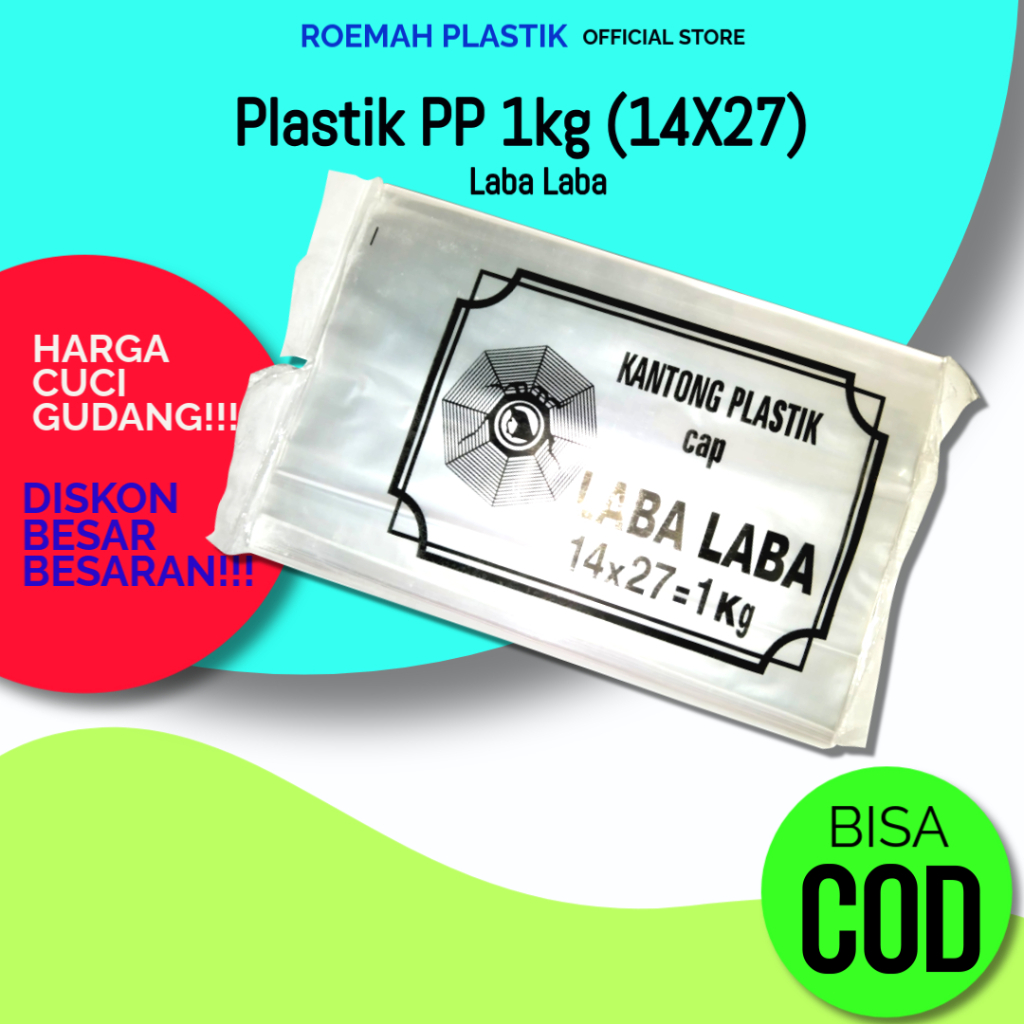 Kantong Plastik Kecil Bening Food Grade Kiloan