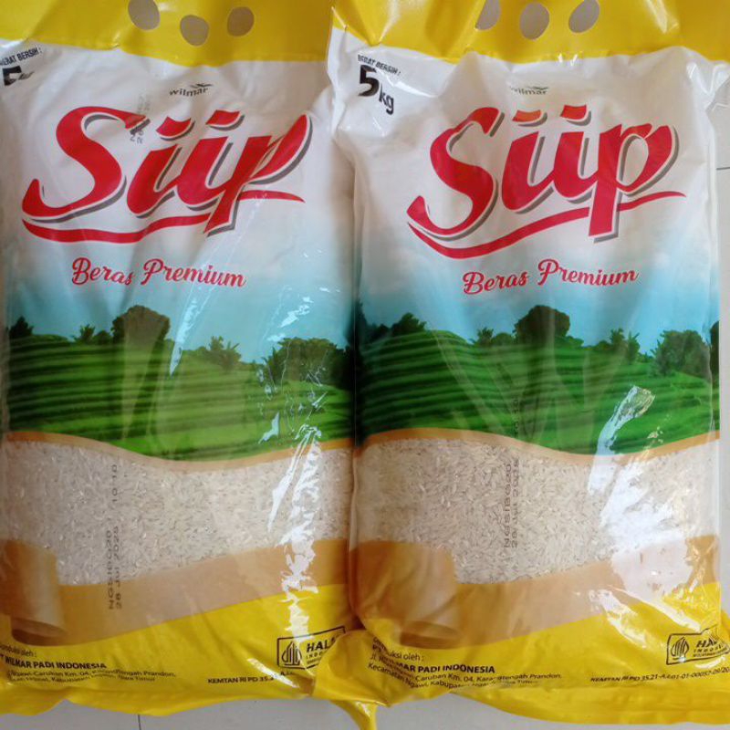 

Beras Premium 10kg Siip Beras Putih Utuh Pulen Instant