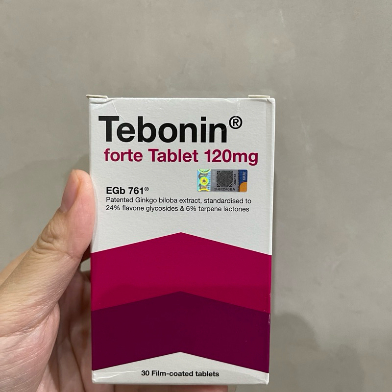 Tebonin Forte 120mg Ginkgo Biloba READY EXP 2027 TERBARU