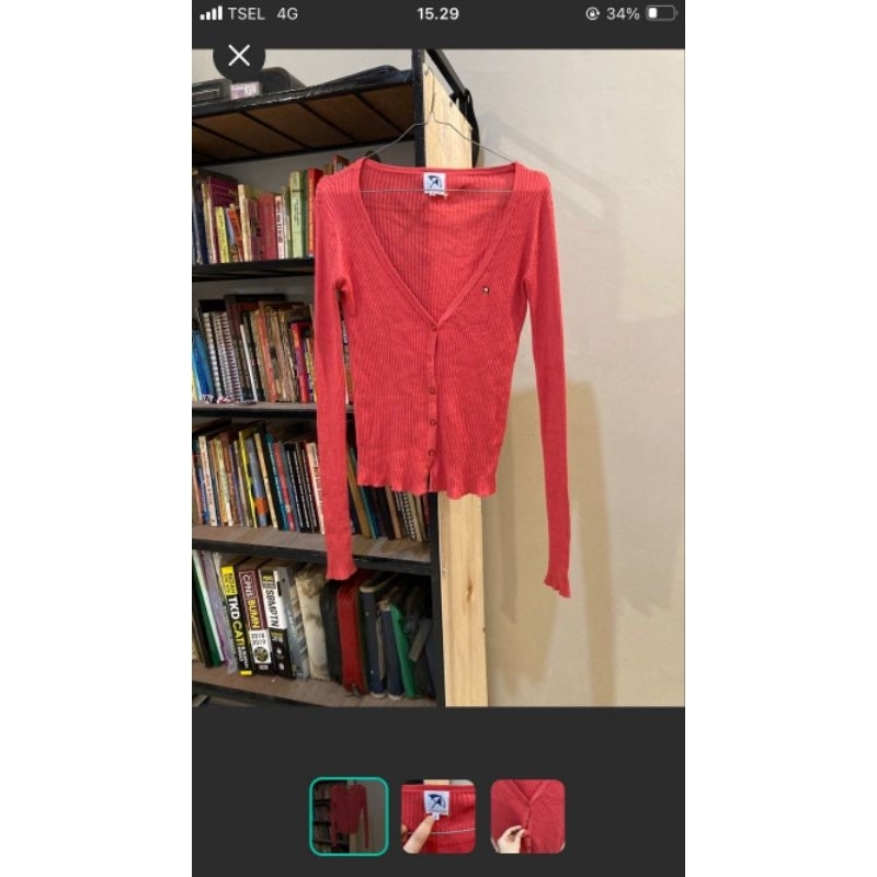 arnold palmer cardigan knit