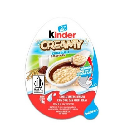 

KINDER Creamy Milky and Crunchy Kinder Joy - White Chocolate Kinder Import [19Gram]