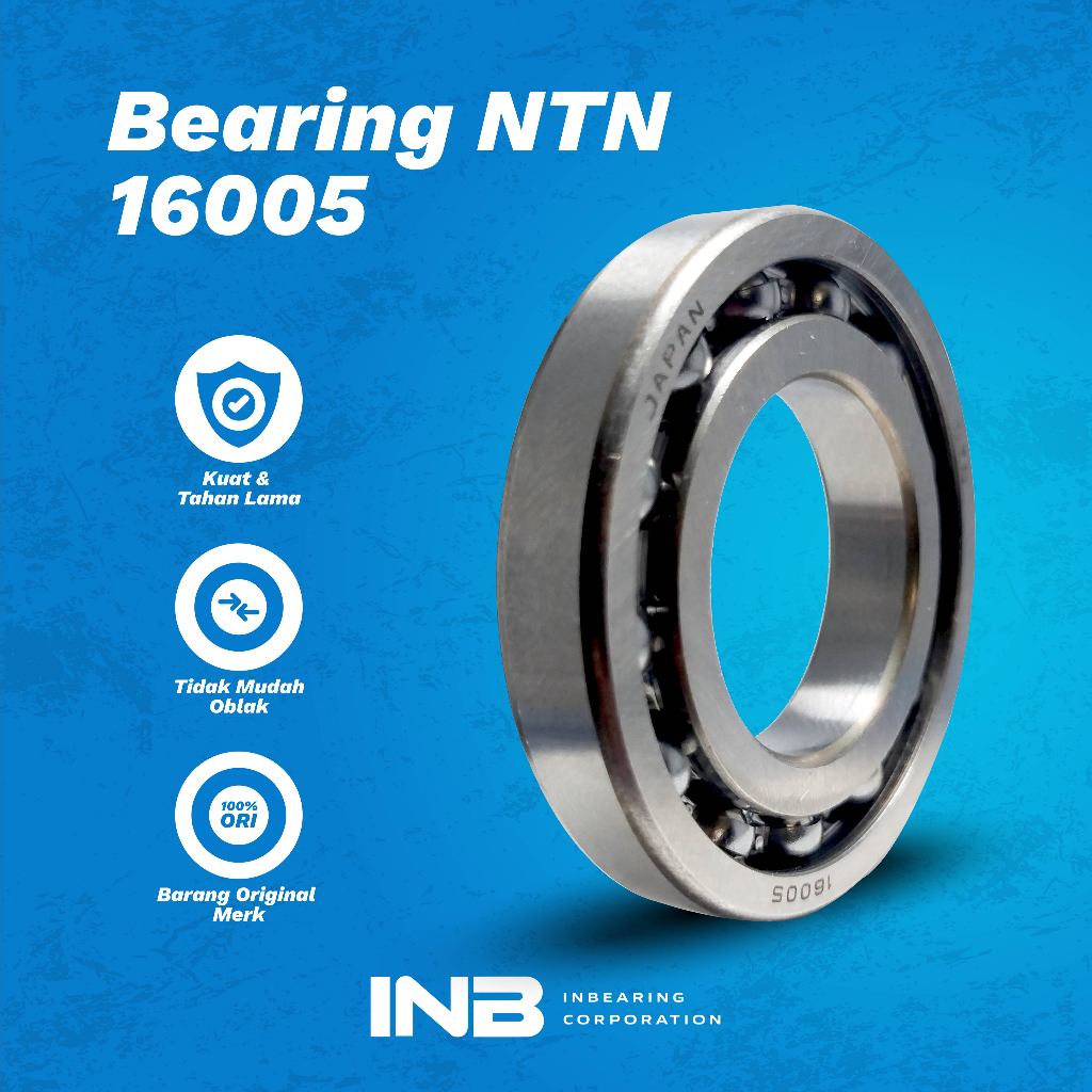 Laker Bearing 16005 NTN Bearing Kopling Vespa 90cc Pts INB  NTN