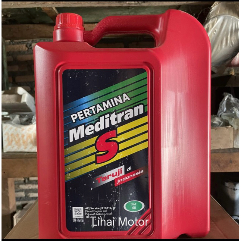OLI MEDITRAN S ISI 10 LITER SAE 40 DIESEL