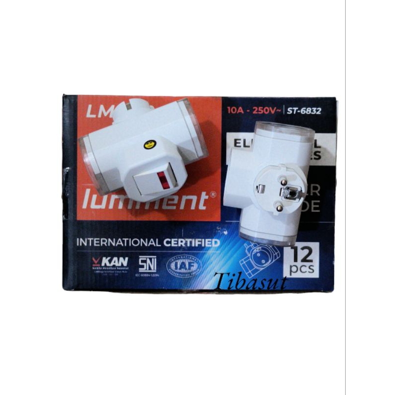 Steker T Arde Switch On Of Lumment Colokan Cabang T