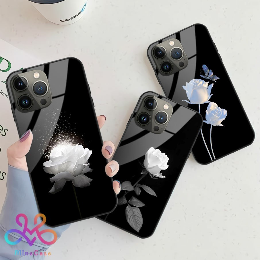 {Q64} Softcase Kaca Glossy IPHONE 13 PRO MAX - Casing HP IPHONE 13 PRO MAX