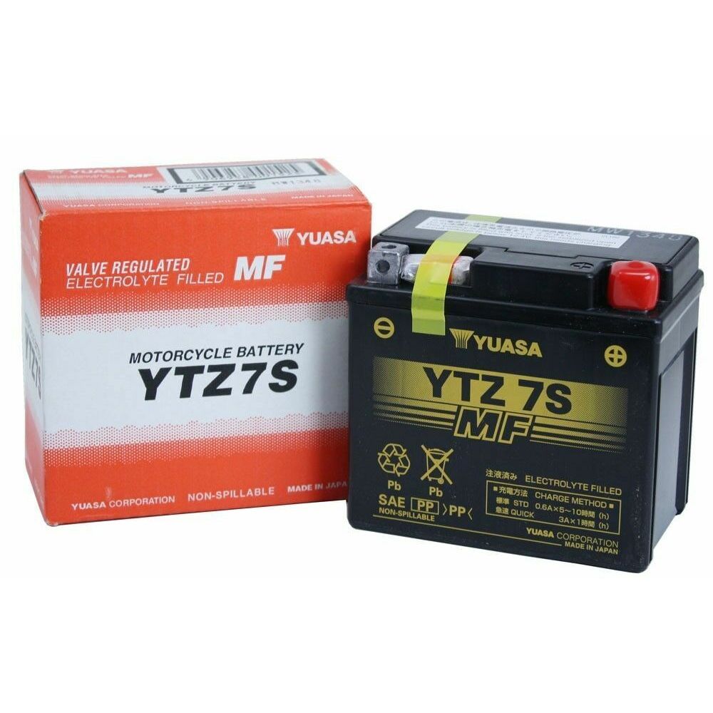 Baterai Aki Yuasa YTZ7S MF Honda CBR1000RR YAMAHA YZFR7 HONDA CRF250 BMW S1000RR