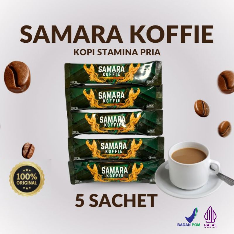 

SAMARA KOFFIE Kopi Samara isi 5 saset