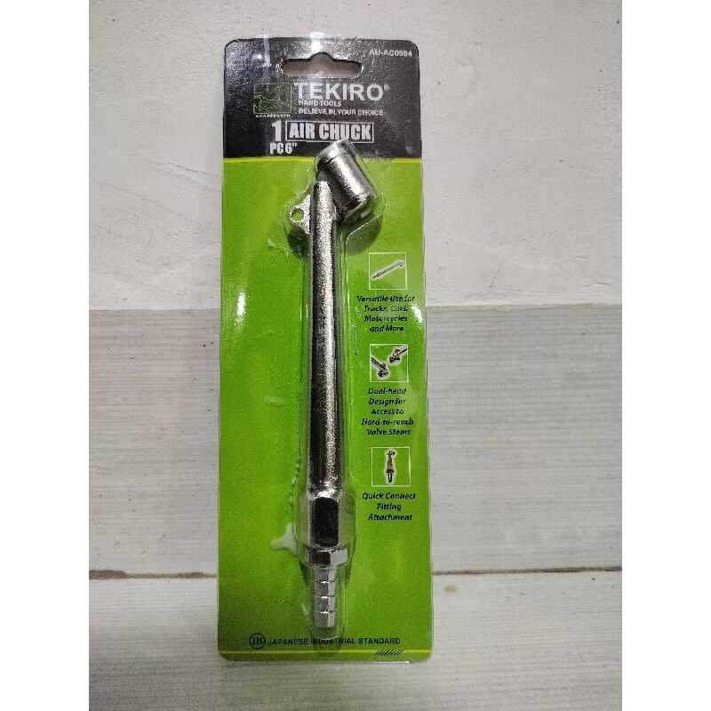 Alat isi angin Tekiro 6" air chuck nepel Tekiro tyre chuck