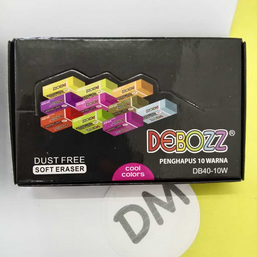 

DM- PENGHAPUS DEBOZZ WARNA WARNI DB40-10W