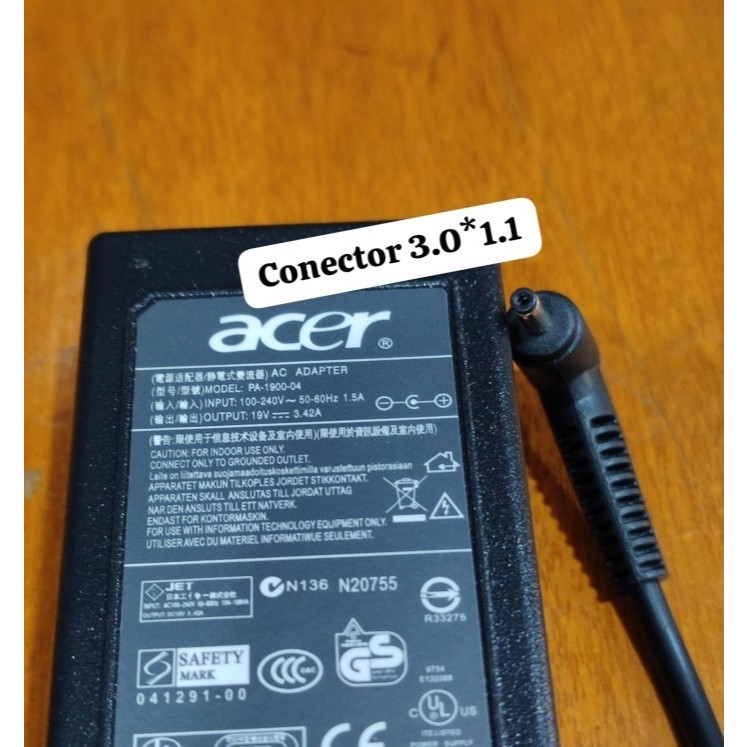 Adaptor Charger Laptop Acer